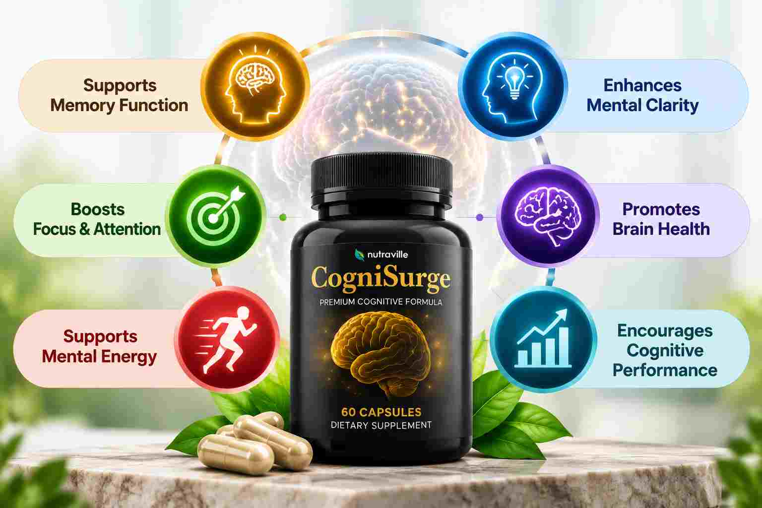 CogniSurge Benefits