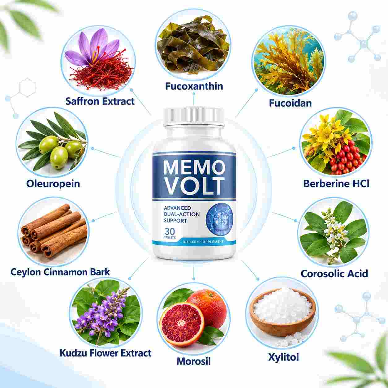 MemoVolt ingredients
